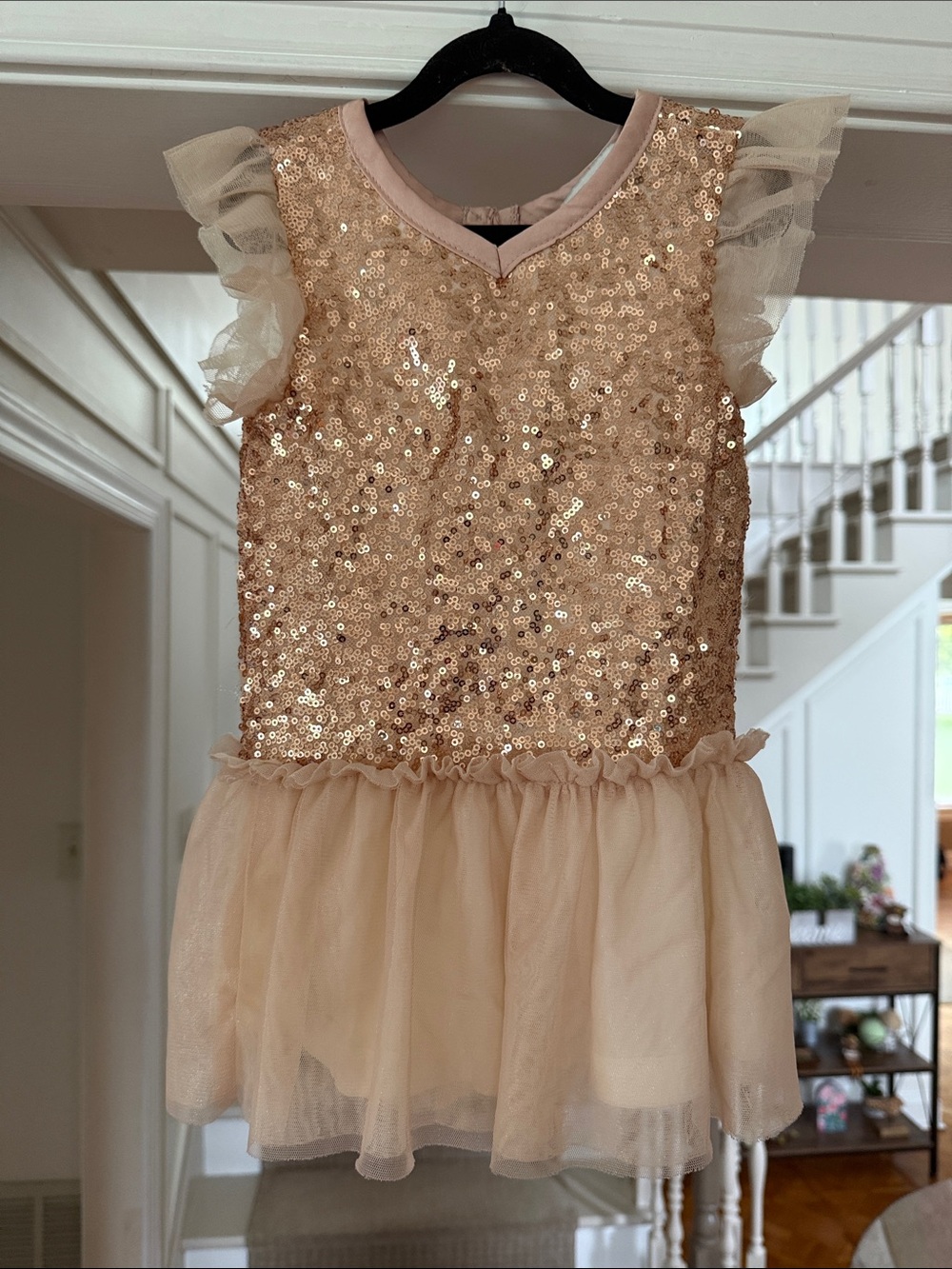 Isobella & Chloe Sequin Baby Dress